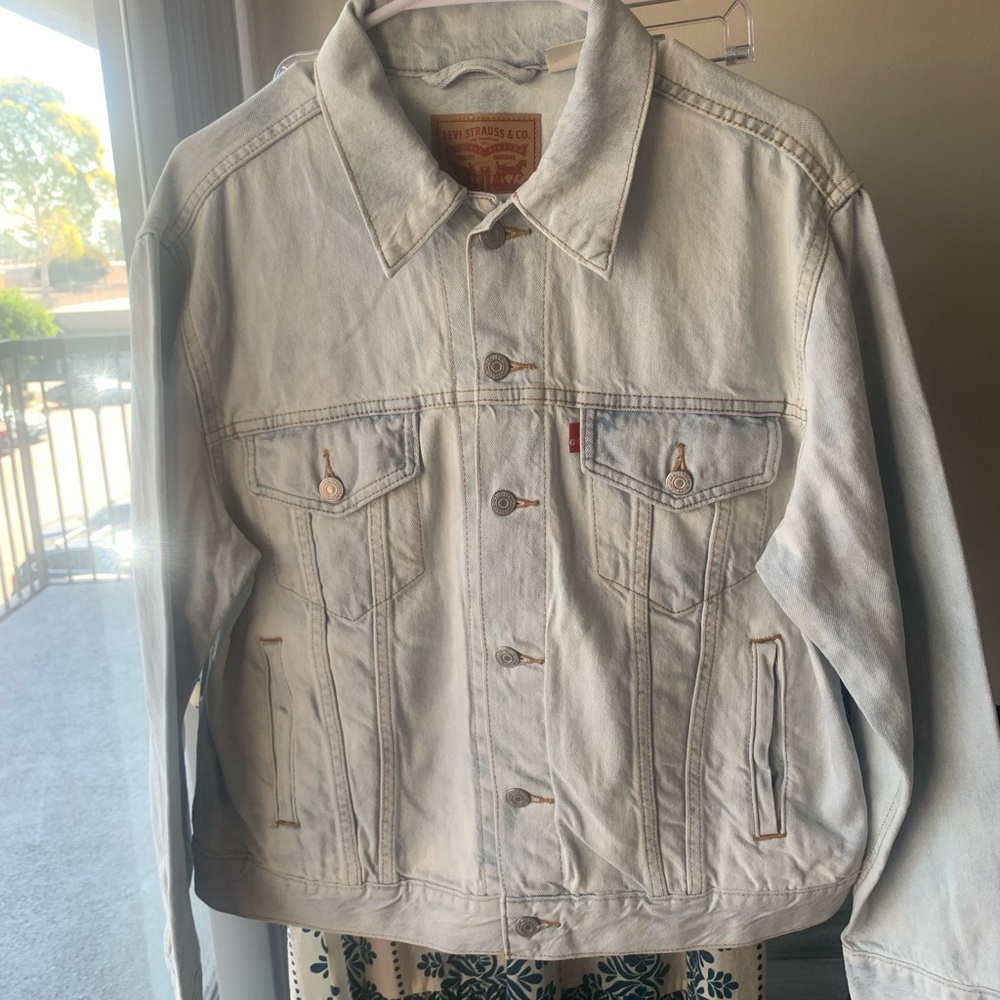 Levi's Light Cream Denim Jacket